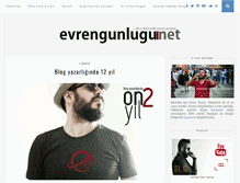 Tablet Screenshot of evrengunlugu.net